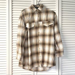 Oversized Checkered Flannel
